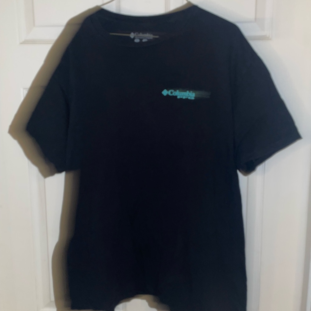 Columbia Navy blue & Teal Tee